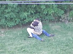 Sexo rápido em um intervalo de uma partida