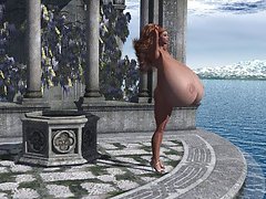 Duas lésbico e strap-on