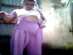 Churrasco com obediente julia