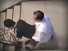 Apaixonado sexo no corredor